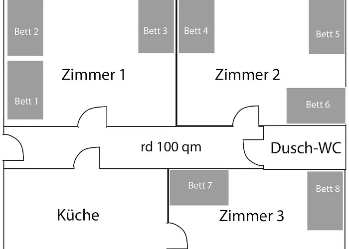 Neu! Ferienidyll Naehe Plauer アパート Halenbeck-Rohlsdorf